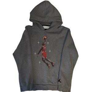 Michael Jordan Slam Dunk Contest Hoodie Grey